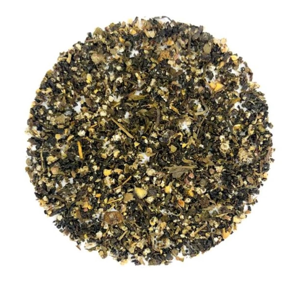 Thea Detox Tea - 100 GM, Prepare 180 ML Water, boil at 90°C, add Thea Tea 1 Teaspoon, brew for 2-3 minutes, serve hot. You can add honey if required , Green Tea Fanning, Black Pepper, Basil, Black Salt, Citric Acid and Dried Ginger Powder